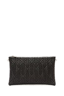 Kadın Siyah Uzun Zincir Askılı Kapitone Portföy Çanta | Derimod Kadın Siyah Uzun Zincir Askılı Kapitone Portföy Çanta | Derimod