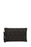 Kadın Siyah Uzun Zincir Askılı Kapitone Portföy Çanta | Derimod Kadın Siyah Uzun Zincir Askılı Kapitone Portföy Çanta | Derimod