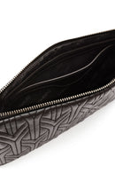 Kadın Siyah Uzun Zincir Askılı Kapitone Portföy Çanta | Derimod Kadın Siyah Uzun Zincir Askılı Kapitone Portföy Çanta | Derimod