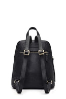 Kadın Siyah Deri Sırt Çantası | Derimod Kadın Siyah Deri Sırt Çantası | Derimod