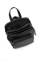 Kadın Siyah Deri Sırt Çantası | Derimod Kadın Siyah Deri Sırt Çantası | Derimod