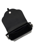 Kadın Siyah Uzun Askılı Deri Çapraz Çanta | Derimod Kadın Siyah Uzun Askılı Deri Çapraz Çanta | Derimod