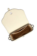 Kadın Krem Uzun Askılı Deri Çapraz Çanta | Derimod Kadın Krem Uzun Askılı Deri Çapraz Çanta | Derimod