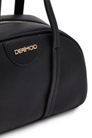 Kadın Siyah Uzun Askılı Klasik Kol Çantası | Derimod Kadın Siyah Uzun Askılı Klasik Kol Çantası | Derimod