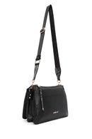 Kadın Siyah Aksesuar Detaylı Çapraz Çanta | Derimod Kadın Siyah Aksesuar Detaylı Çapraz Çanta | Derimod
