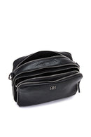 Kadın Siyah Uzun Askılı Çapraz Çanta | Derimod Kadın Siyah Uzun Askılı Çapraz Çanta | Derimod