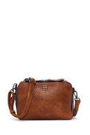 Women's Tan Long Strap Crossbody Bag | Derimod Women's Tan Long Strap Crossbody Bag | Derimod