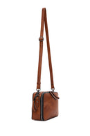 Women's Tan Long Strap Crossbody Bag | Derimod Women's Tan Long Strap Crossbody Bag | Derimod
