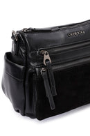 Women's Black Long Strapped Crossbody Bag | Derimod Women's Black Long Strapped Crossbody Bag | Derimod