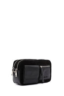 Women's Black Long Strapped Crossbody Bag | Derimod Women's Black Long Strapped Crossbody Bag | Derimod
