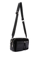 Women's Black Long Strapped Crossbody Bag | Derimod Women's Black Long Strapped Crossbody Bag | Derimod