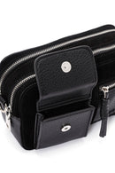 Women's Black Long Strapped Crossbody Bag | Derimod Women's Black Long Strapped Crossbody Bag | Derimod