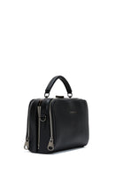 Women's Black Long Strap Shoulder Bag | Derimod Women's Black Long Strap Shoulder Bag | Derimod