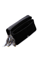 Kadın Siyah Süet Çapraz Çanta | Derimod Kadın Siyah Süet Çapraz Çanta | Derimod