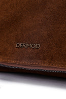 Woman Brown Suede Crossbody Bag | Derimod Woman Brown Suede Crossbody Bag | Derimod