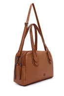Women's Tan Long Strap Shoulder Bag | Derimod Women's Tan Long Strap Shoulder Bag | Derimod