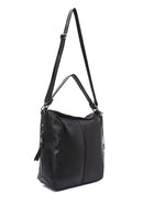 Women's Black Long Strap Shoulder Bag | Derimod Women's Black Long Strap Shoulder Bag | Derimod