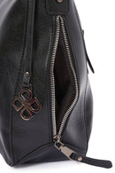 Women's Black Long Strap Shoulder Bag | Derimod Women's Black Long Strap Shoulder Bag | Derimod