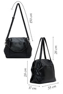 Women's Black Long Strap Shoulder Bag | Derimod Women's Black Long Strap Shoulder Bag | Derimod