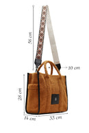 Women's Tan Long Strap Plush Sleeve Bag | Derimod Women's Tan Long Strap Plush Sleeve Bag | Derimod