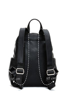 Women's Black Casual Backpack | Derimod Women's Black Casual Backpack | Derimod