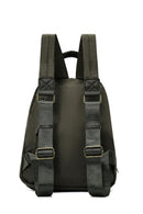 Women's Khaki Suede Backpack | Derimod Women's Khaki Suede Backpack | Derimod