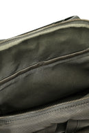 Women's Khaki Suede Backpack | Derimod Women's Khaki Suede Backpack | Derimod