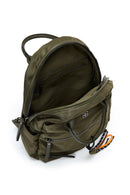 Women's Khaki Fabric Backpack | Derimod Women's Khaki Fabric Backpack | Derimod