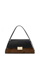 Women's Leopard Shoulder Bag | Derimod Women's Leopard Shoulder Bag | Derimod