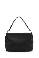 Kadın Siyah Uzun Askılı Omuz Çantası | Derimod Kadın Siyah Uzun Askılı Omuz Çantası | Derimod