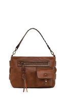 Kadın Kahverengi Uzun Askılı Omuz Çantası | Derimod Kadın Kahverengi Uzun Askılı Omuz Çantası | Derimod