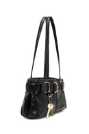 Women's Black Patent Leather Shoulder Bag | Derimod Women's Black Patent Leather Shoulder Bag | Derimod