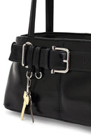 Women's Black Patent Leather Shoulder Bag | Derimod Women's Black Patent Leather Shoulder Bag | Derimod