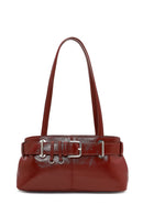 Women's Red Patent Leather Shoulder Bag | Derimod Women's Red Patent Leather Shoulder Bag | Derimod