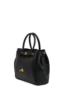 Kadın Siyah Uzun Askılı Klasik Kol Çantası | Derimod Kadın Siyah Uzun Askılı Klasik Kol Çantası | Derimod