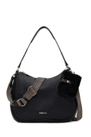 Women's Black Long Strap Shoulder Bag | Derimod Women's Black Long Strap Shoulder Bag | Derimod