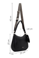 Women's Black Long Strap Shoulder Bag | Derimod Women's Black Long Strap Shoulder Bag | Derimod