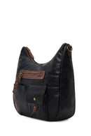 Women's Black Long Strap Shoulder Bag | Derimod Women's Black Long Strap Shoulder Bag | Derimod