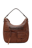 Women's Brown Long Strap Shoulder Bag | Derimod Women's Brown Long Strap Shoulder Bag | Derimod