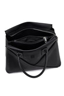 Women's Black Long Strapped Accessorized Shoulder Bag | Derimod Women's Black Long Strapped Accessorized Shoulder Bag | Derimod