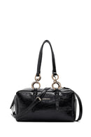 Women's Black Long Strap Shoulder Bag | Derimod Women's Black Long Strap Shoulder Bag | Derimod