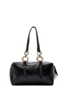 Women's Black Long Strap Shoulder Bag | Derimod Women's Black Long Strap Shoulder Bag | Derimod