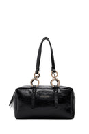 Women's Black Long Strap Shoulder Bag | Derimod Women's Black Long Strap Shoulder Bag | Derimod