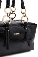 Women's Black Long Strap Shoulder Bag | Derimod Women's Black Long Strap Shoulder Bag | Derimod