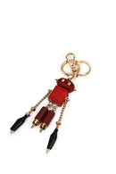 Kadın Kahverengi Uzun Askılı Aksesuarlı Süet Kol Çantası | Derimod Kadın Kahverengi Uzun Askılı Aksesuarlı Süet Kol Çantası | Derimod