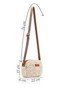 Women's Cream Long Strap Plush Crossbody Bag | Derimod Women's Cream Long Strap Plush Crossbody Bag | Derimod