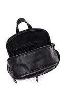 Kadın Siyah Aksesuarlı Sırt Çantası | Derimod Kadın Siyah Aksesuarlı Sırt Çantası | Derimod