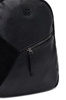 Kadın Siyah Aksesuarlı Sırt Çantası | Derimod Kadın Siyah Aksesuarlı Sırt Çantası | Derimod