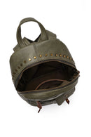 Women's Khaki Backpack | Derimod Women's Khaki Backpack | Derimod