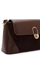 Kadın Kahverengi Uzun Askılı Omuz Çantası | Derimod Kadın Kahverengi Uzun Askılı Omuz Çantası | Derimod